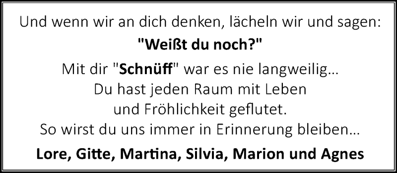  Traueranzeige für Wilma Habeck vom 08.06.2024 aus Westfalen Blatt